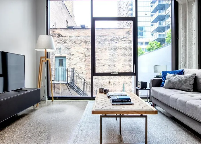 River N 1br W Gym Rooftop Nr L Parks Chi-321 Apartment