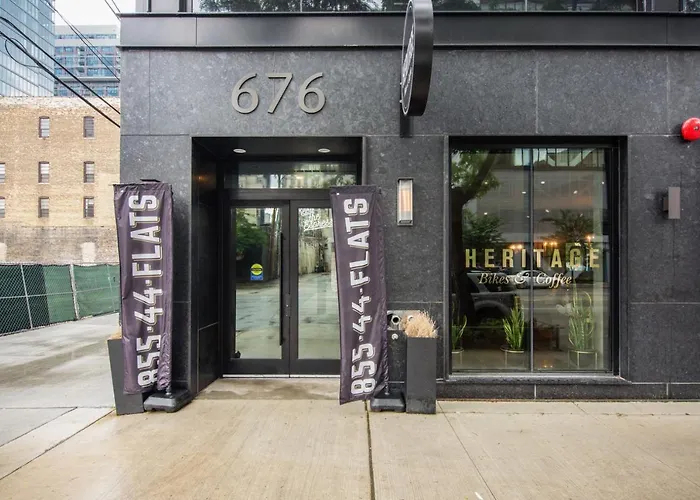 Apartment River N 1br W Gym Rooftop Nr L Parks Chi-321